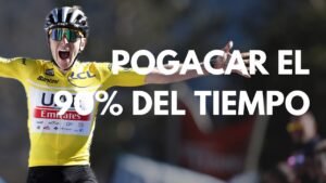 POGACAR lo hace el 90 del tiempo Sagredo Training
