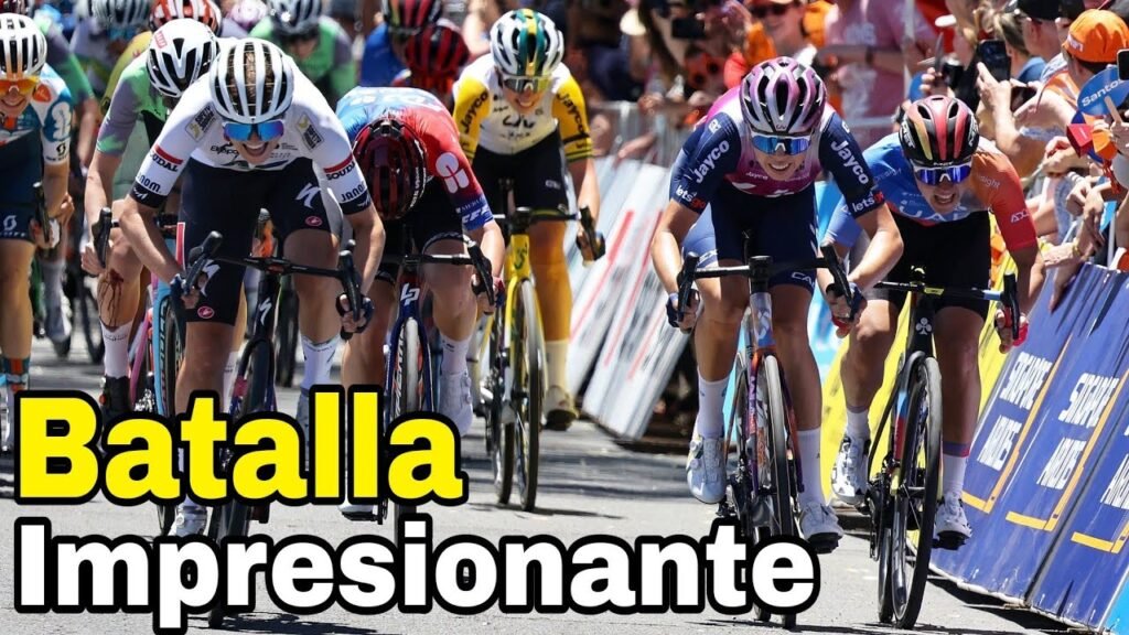 Resumen Etapa 1 Santos Tour Down Under Femenino 2024