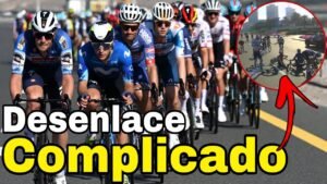 Resumen Etapa 4 Uae Tour 2024 Final con Problemas