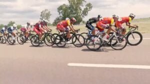 Terrible Bordo en Vuelta de Mendoza Argentina 2022 Etapa