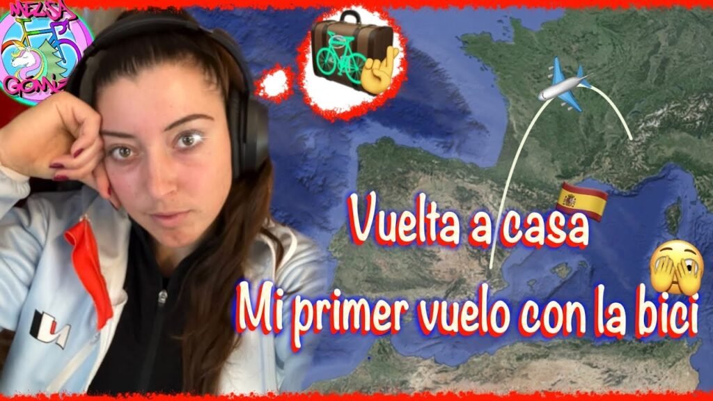 Vuelta a casa mi primer vuelo con la bici