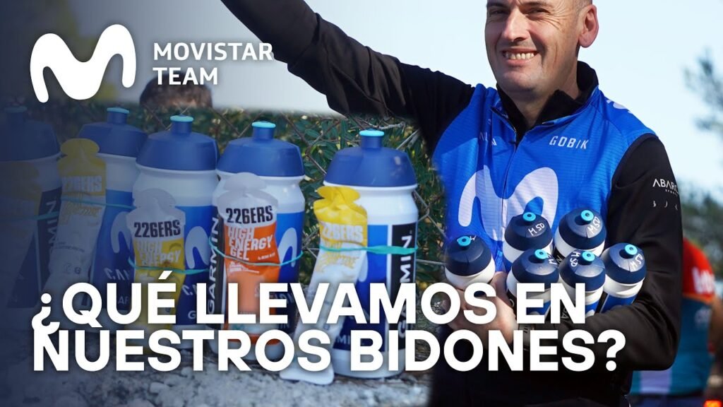 ¿Qué llevamos dentro de nuestros Bidones? | Movistar Team - 2024 8 ¿Que llevamos dentro de nuestros Bidones Movistar Team