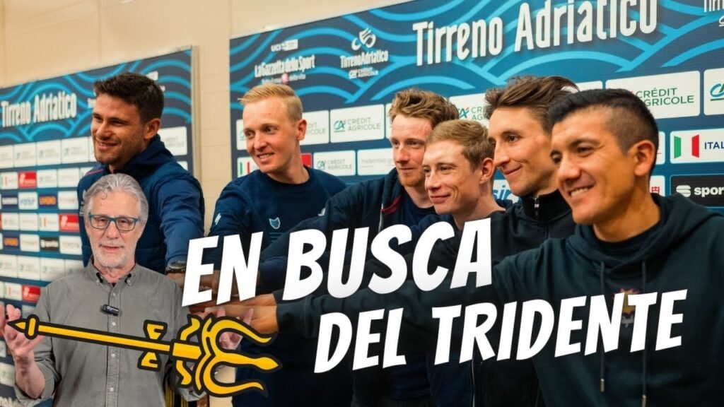 AYUSO CARAPAZ y DANI MARTINEZ contra VINGEGAARD en TIRRENO ADRIATICO