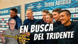 AYUSO CARAPAZ y DANI MARTINEZ contra VINGEGAARD en TIRRENO ADRIATICO
