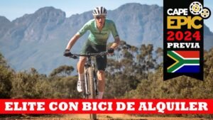 Categoria Elite y bici de alquiler Cape Epic 2024