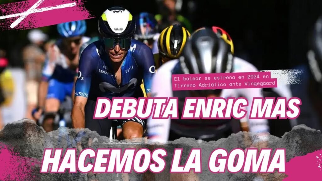 ENRIC MAS realiza su debut en el Tirreno Adriatico enfrentando