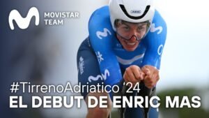 El debut 2024 de Enric Mas en Tirreno Adriatico Movistar