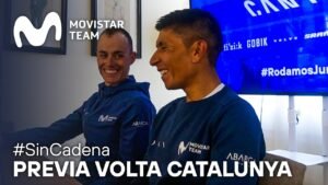 Enric y Nairo juntos en la Previa de Volta Catalunya