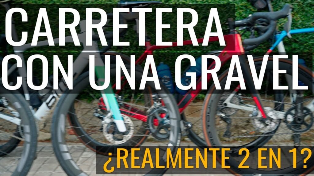 Hacemos CARRETERA con bici de GRAVEL ¿2 en 1 ¿Funciona