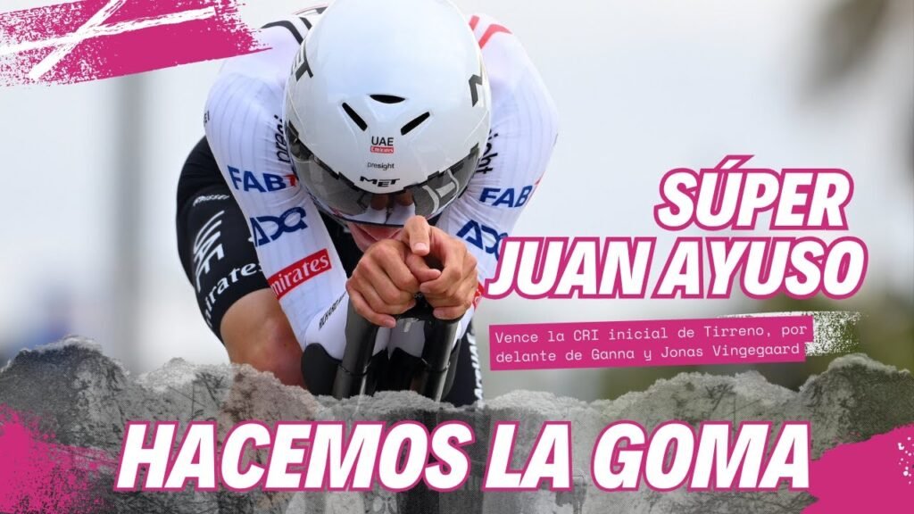 JUAN AYUSO VENCE A JONAS VINGEGAARD EN LA CRI DE