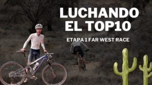 Luchando el top10 en una prueba UCI Etapa 1 Far