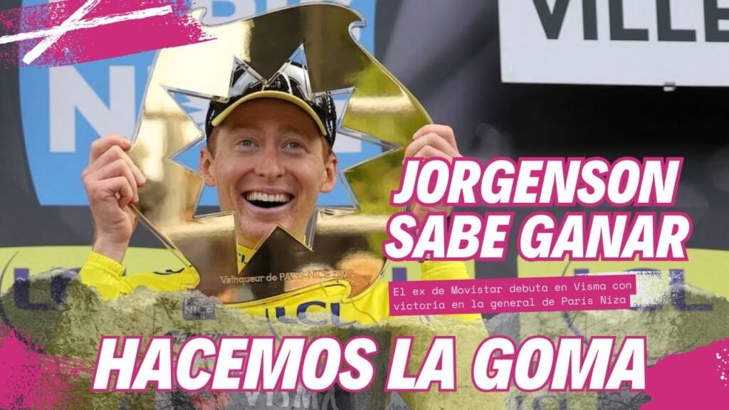 MATTEO JORGENSON gana PARIS NIZA a EVENEPOEL Y ROGLIC