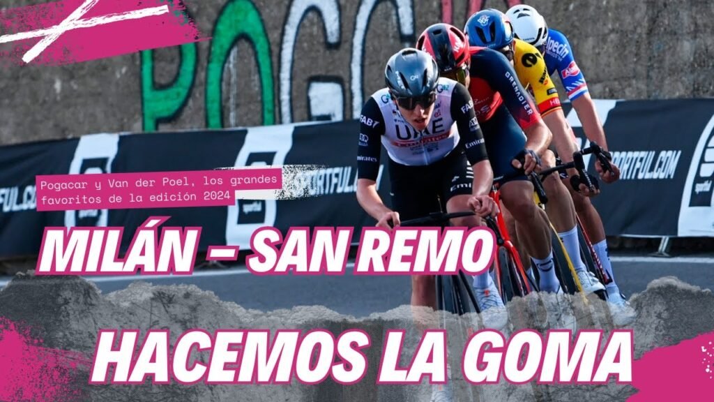 MILAN SAN REMO previa Duelo Pogacar vs Van der