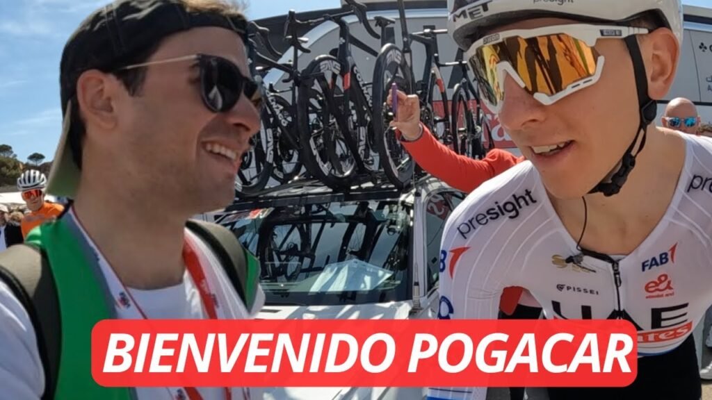 POGACAR ACAPARA TODA la ATENCION en LA VOLTA A CATALUNYA