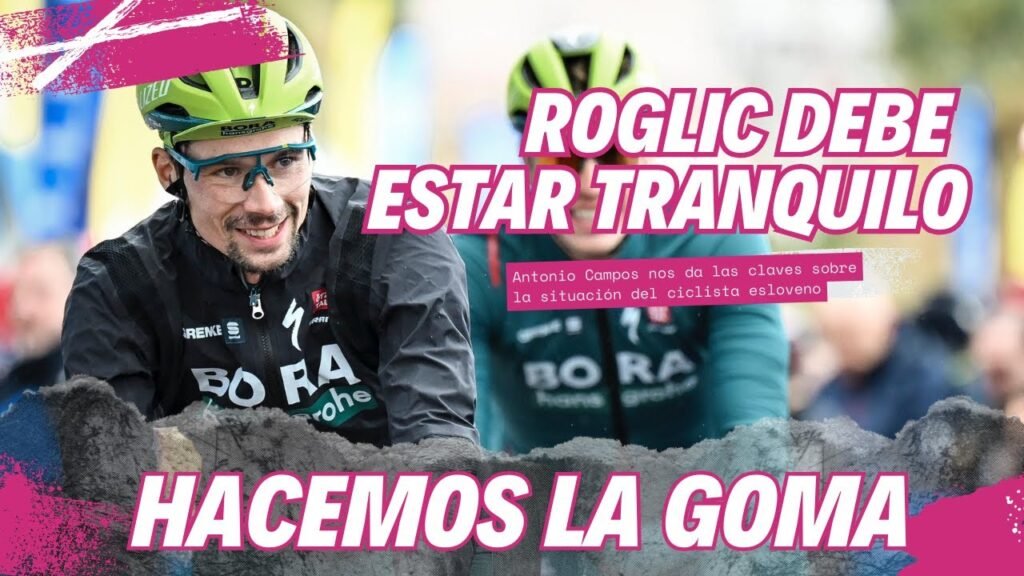 Primoz Roglic se mantiene tranquilo tras su bajo rendimiento en