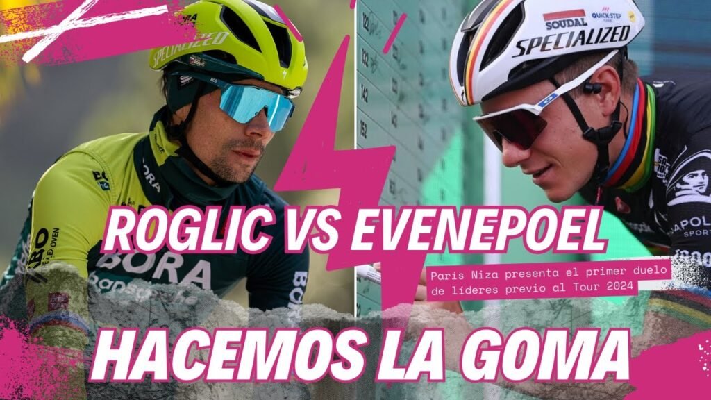 ROGLIC VS EVENEPOEL en Paris Niza Primer duelo pre Tour 2024
