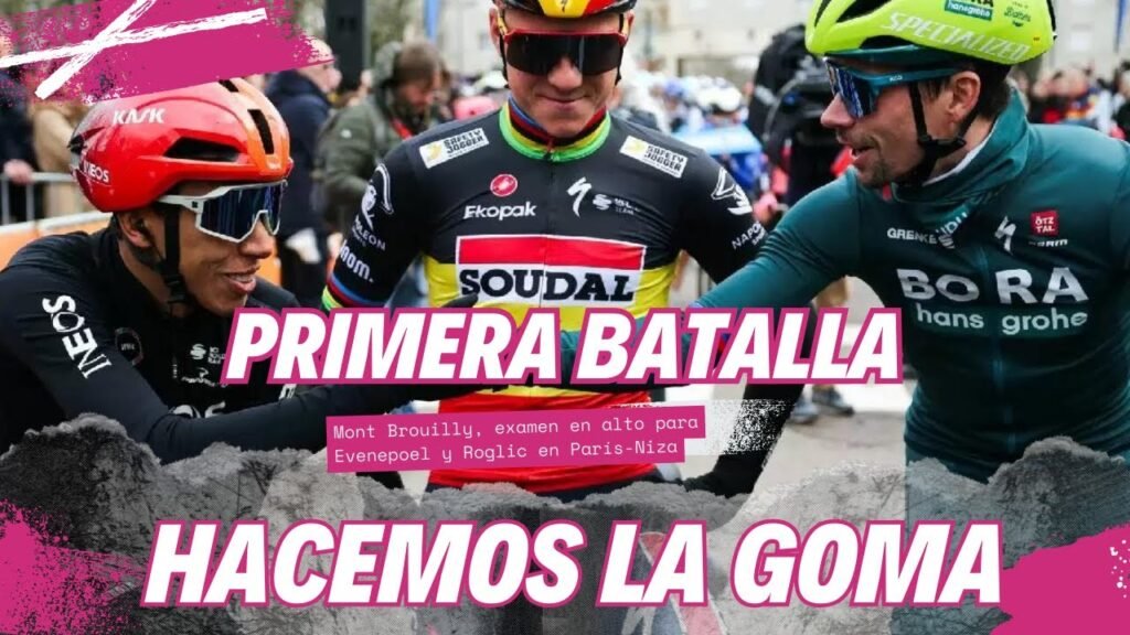 ROGLIC Y EVENEPOEL DEMUESTRAN SU HUMANIDAD la montana llega a