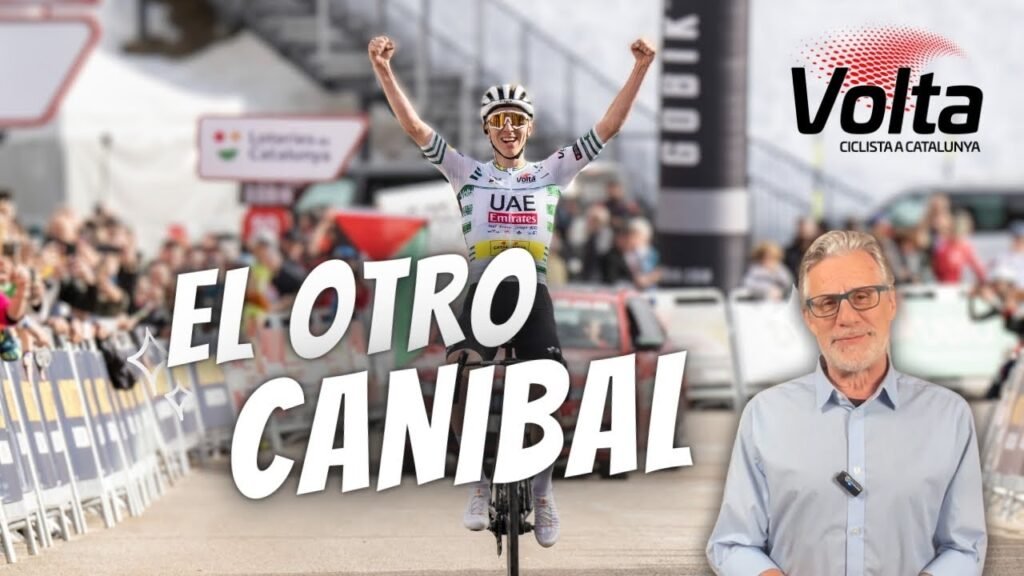 Solo LANDA se atreve a PLANTARLE CARA a POGACAR en la VOLTA 8 Solo LANDA se atreve a PLANTARLE CARA a POGACAR en