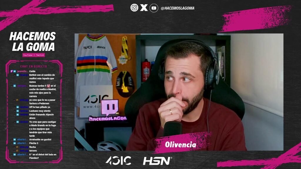 TOUR DE FLANDES Reaccionamos a la carrera de ciclismo | Hacemos La Goma 3 TOUR DE FLANDES Reaccionamos a la carrera de ciclismo