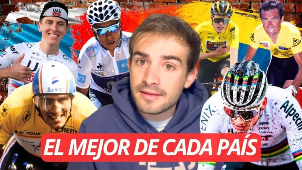 ¿CUÁL es EL MEJOR CICLISTA de la HISTORIA de CADA PAÍS? 7 ¿CUAL es EL MEJOR CICLISTA de la HISTORIA de CADA