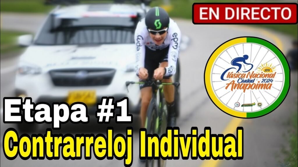 EN VIVO Etapa 1 | Clásica De Anapoima 2024 - CRI Tocaima - Anapoima (25 Km) 3 1712761620 EN VIVO Etapa 1 Clasica De Anapoima 2024