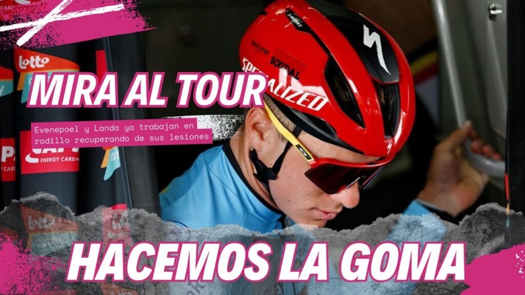 EVENEPOEL y LANDA PREPARAN EL TOUR DE FRANCIA 2024