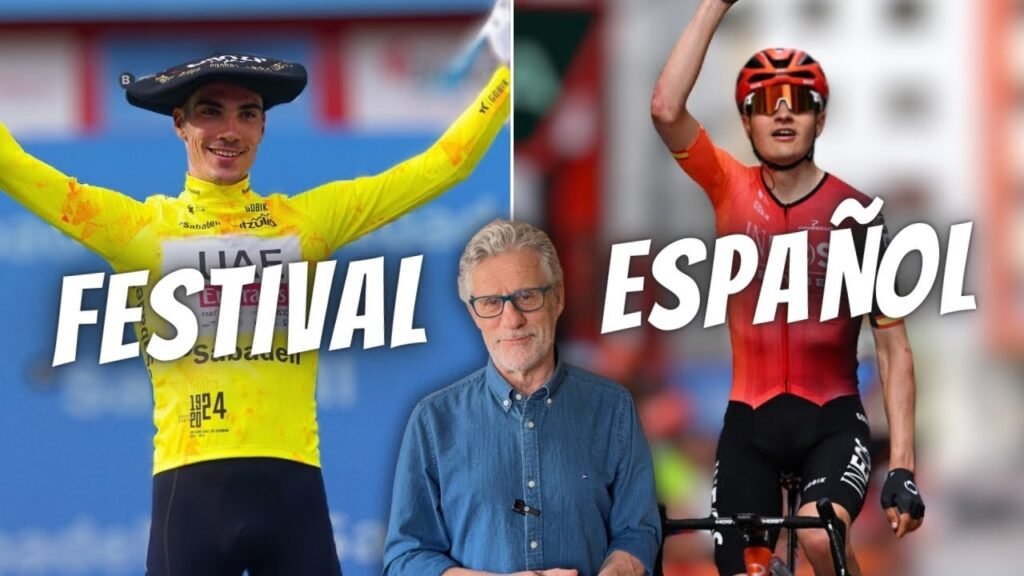 JUAN AYUSO y CARLOS RODRÍGUEZ reivindican el CICLISMO ESPAÑOL en la ITZULIA 5 JUAN AYUSO y CARLOS RODRIGUEZ reivindican el CICLISMO ESPANOL en