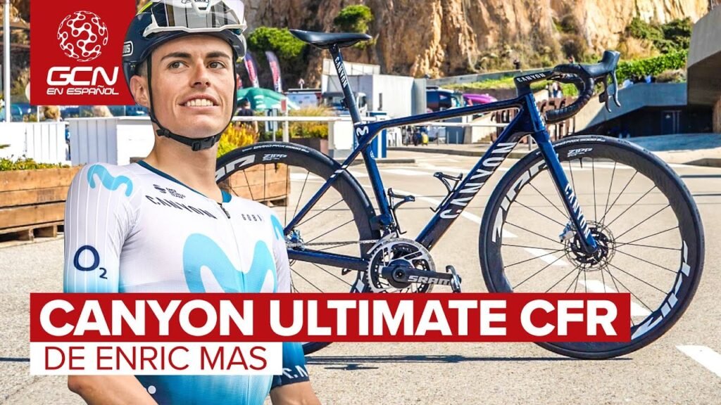 La Canyon Ultimate CFR de Enric Mas y del equipo Movistar 6 La Canyon Ultimate CFR de Enric Mas y del equipo