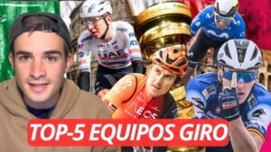 Los 5 EQUIPOS mas FUERTES del GIRO DE ITALIA 2024