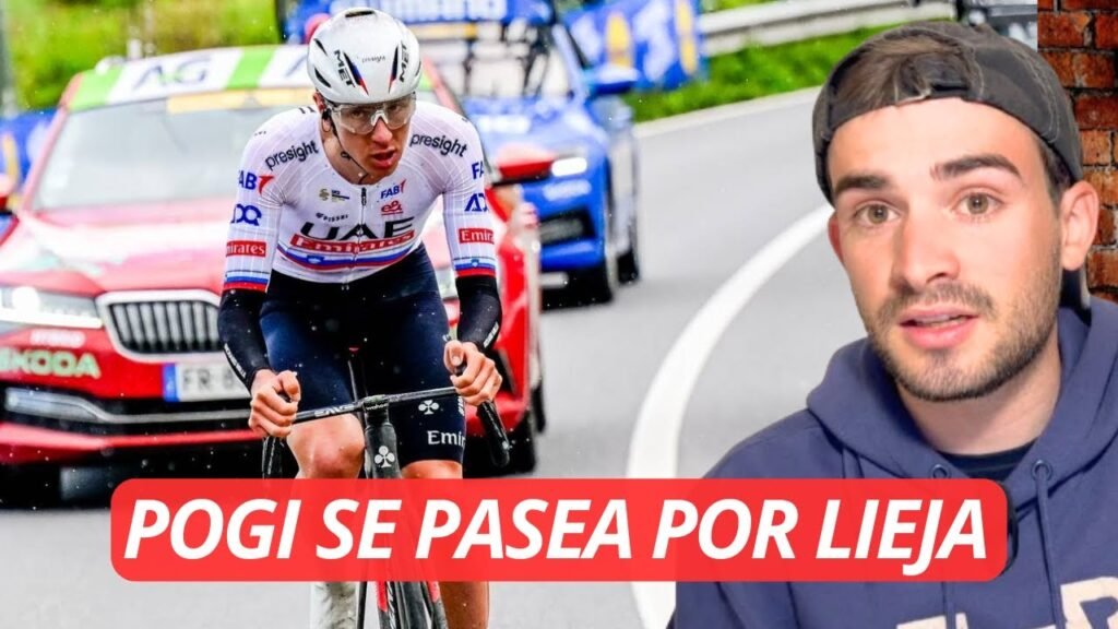 POGACAR CONQUISTA su SEXTO MONUMENTO LIEJA BASTONA LIEJA 2024