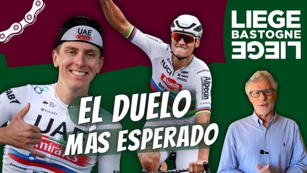 POGACAR vs VAN DER POEL en la decana LIEJA BASTONA