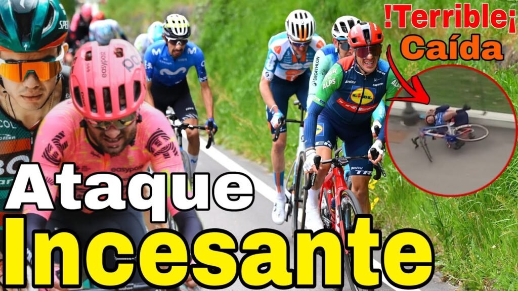 Resumen Etapa 4 Tour De Los Alpes 2024 Complicaciones