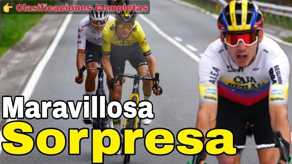 Resumen Etapa 5 Vuelta Al Pais Vasco 2024 | Orluis Aular e Isaac del Toro Atacan 10 Resumen Etapa 5 Vuelta Al Pais Vasco 2024 Orluis