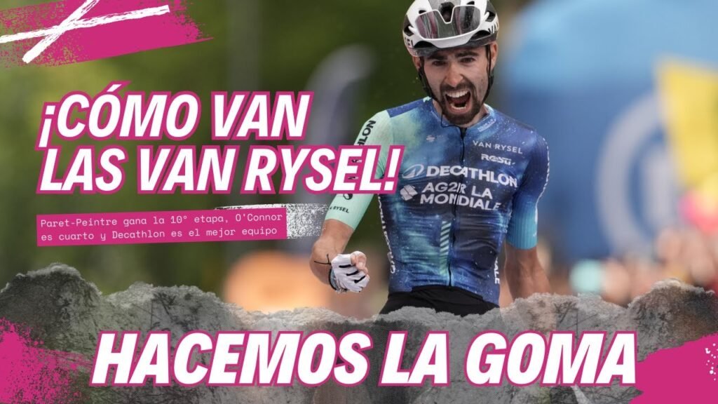 Decathlon AG2R el mejor equipo del Giro Etapa 10