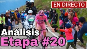 EN VIVO Analisis Etapa 20 Giro de Italia 2024