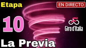 EN VIVO Etapa 10 Giro de Italia 2024 La