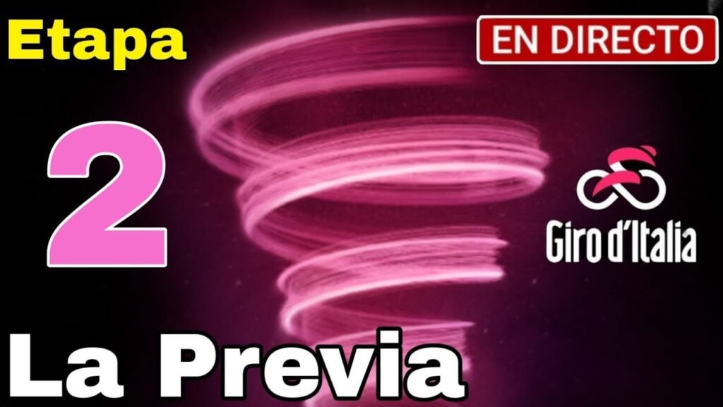 EN VIVO Etapa 2 Giro de Italia 2024 La