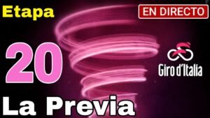 EN VIVO Etapa 20 Giro de Italia 2024 La