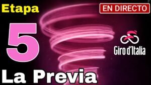 EN VIVO Etapa 5 Giro de Italia 2024 La