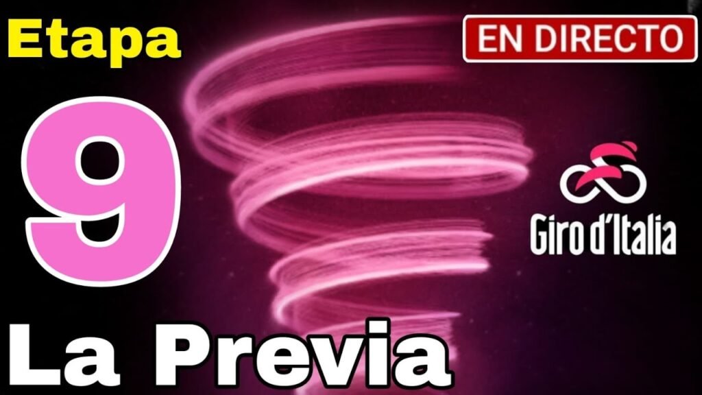 EN VIVO Etapa 9 Giro de Italia 2024 La
