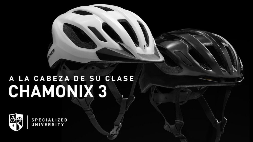 El Specialized Chamonix 3 es el casco definitivo para carretera, gravel y desplazamientos. 5 El Specialized Chamonix 3 es el casco definitivo para carretera