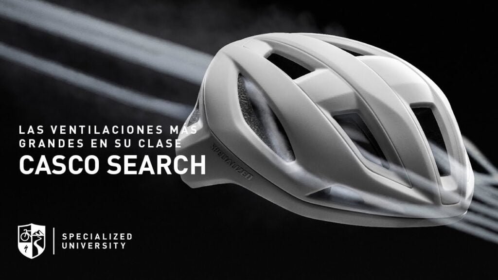 El Specialized Search es el casco definitivo para aventuras con una ventilación líder en su clase. 4 El Specialized Search es el casco definitivo para aventuras con