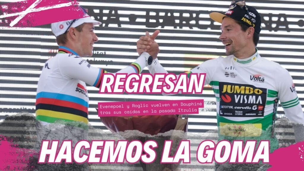 Evenepoel y Roglic regresan en el Criterium Dauphine 2024