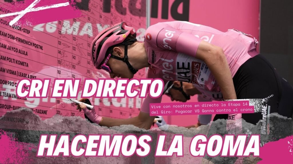 GIRO DE ITALIA Reaccionamos a la Etapa 14 CRI