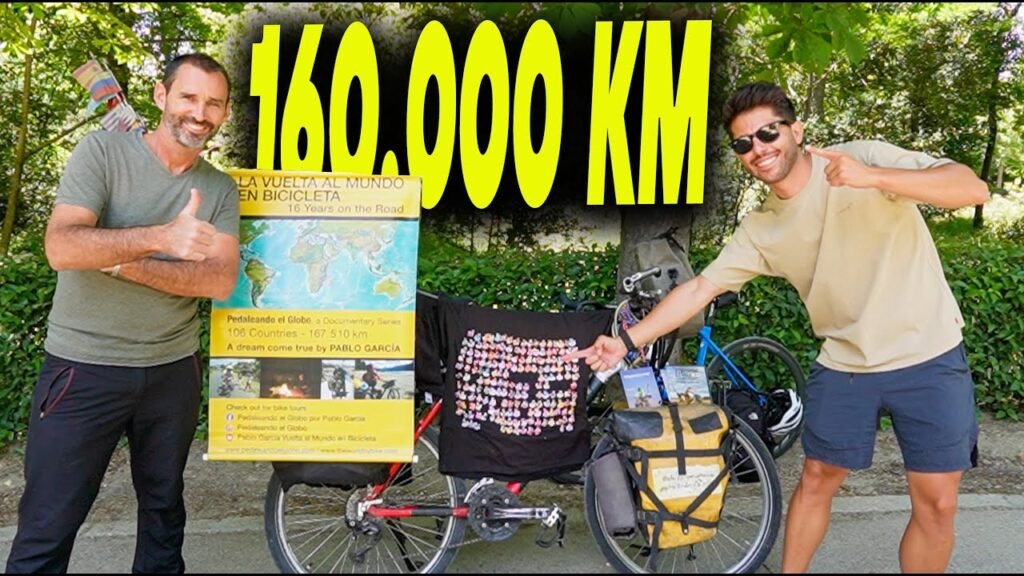 La VUELTA AL MUNDO en BICI DURANTE 16 ANOS