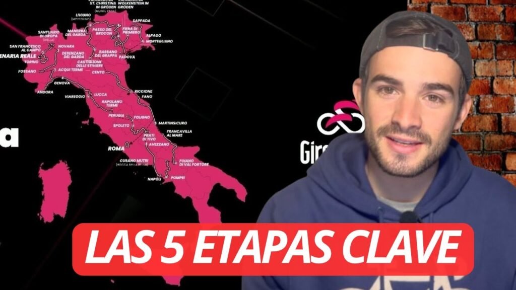 Las 5 ETAPAS MAS DECISIVAS del GIRO DE ITALIA 2024