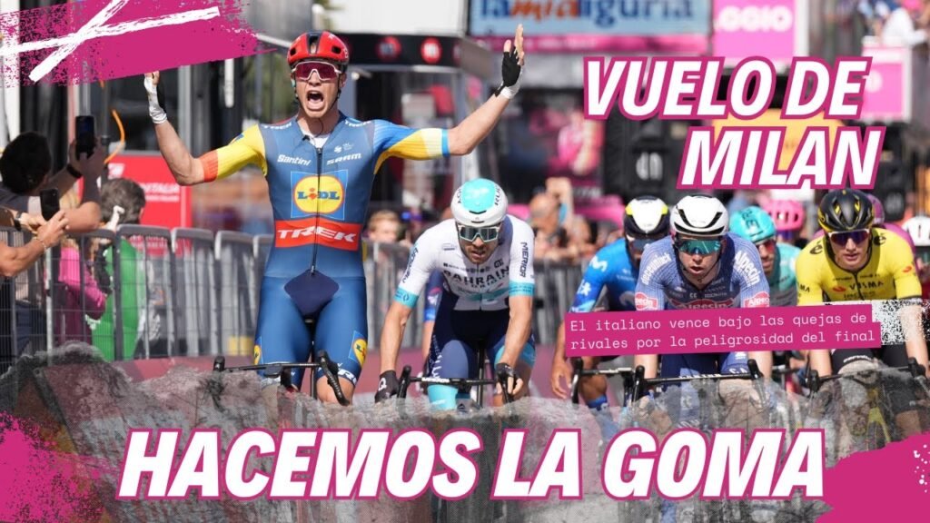 MILAN SE EXHIBE AL SPRINT CAIDAS DE OCONNOR Y RUBIO