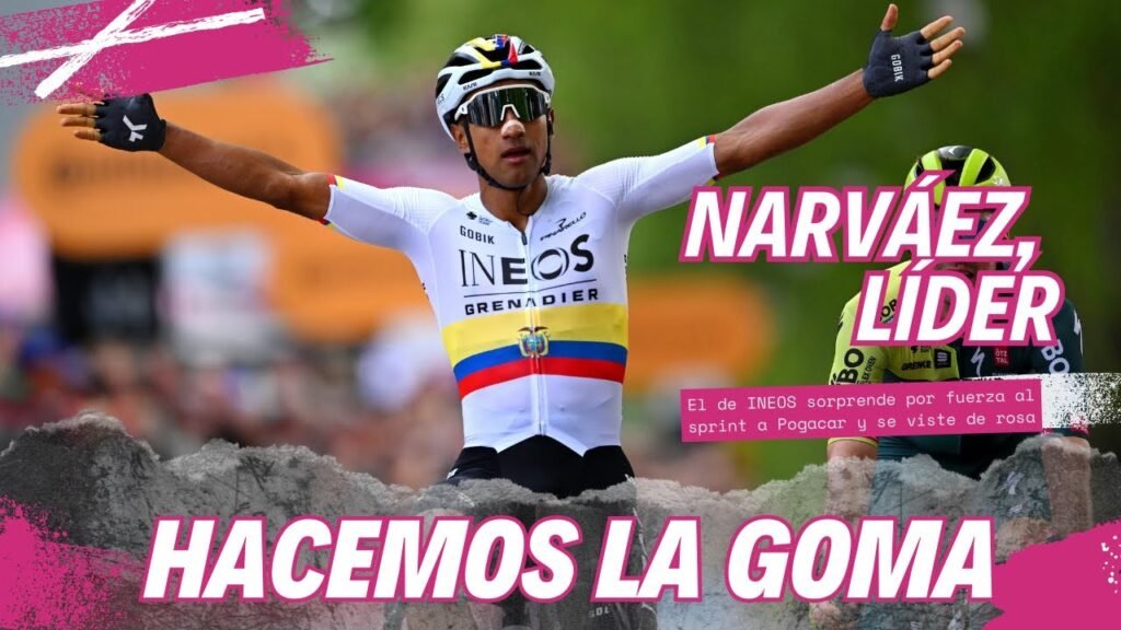 NARVAEZ SORPRENDE A POGACAR EN TURIN ETAPA 1 GIRO