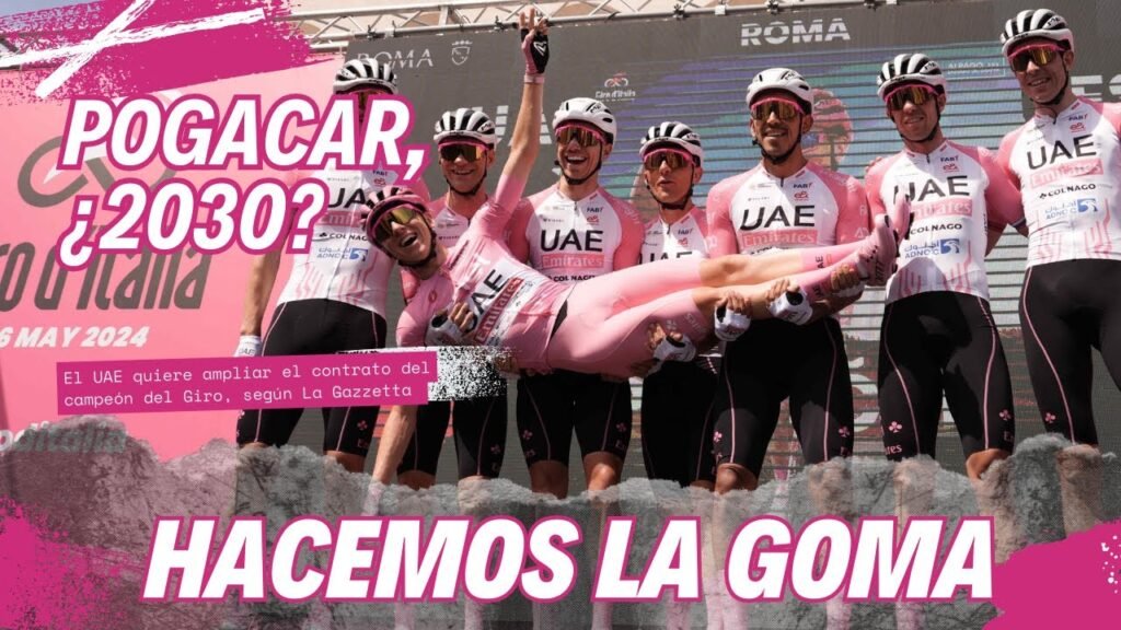 POGACAR 2030 El objetivo de UAE con el ganador del