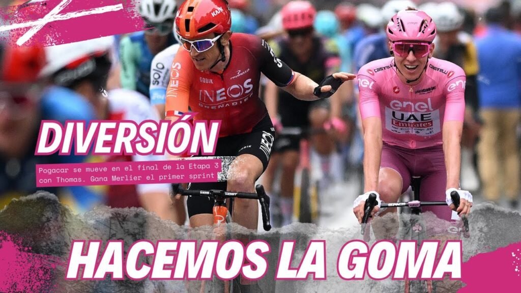 POGACAR Y THOMAS ANIMAN LA PRIMERA ETAPA AL SPRINT